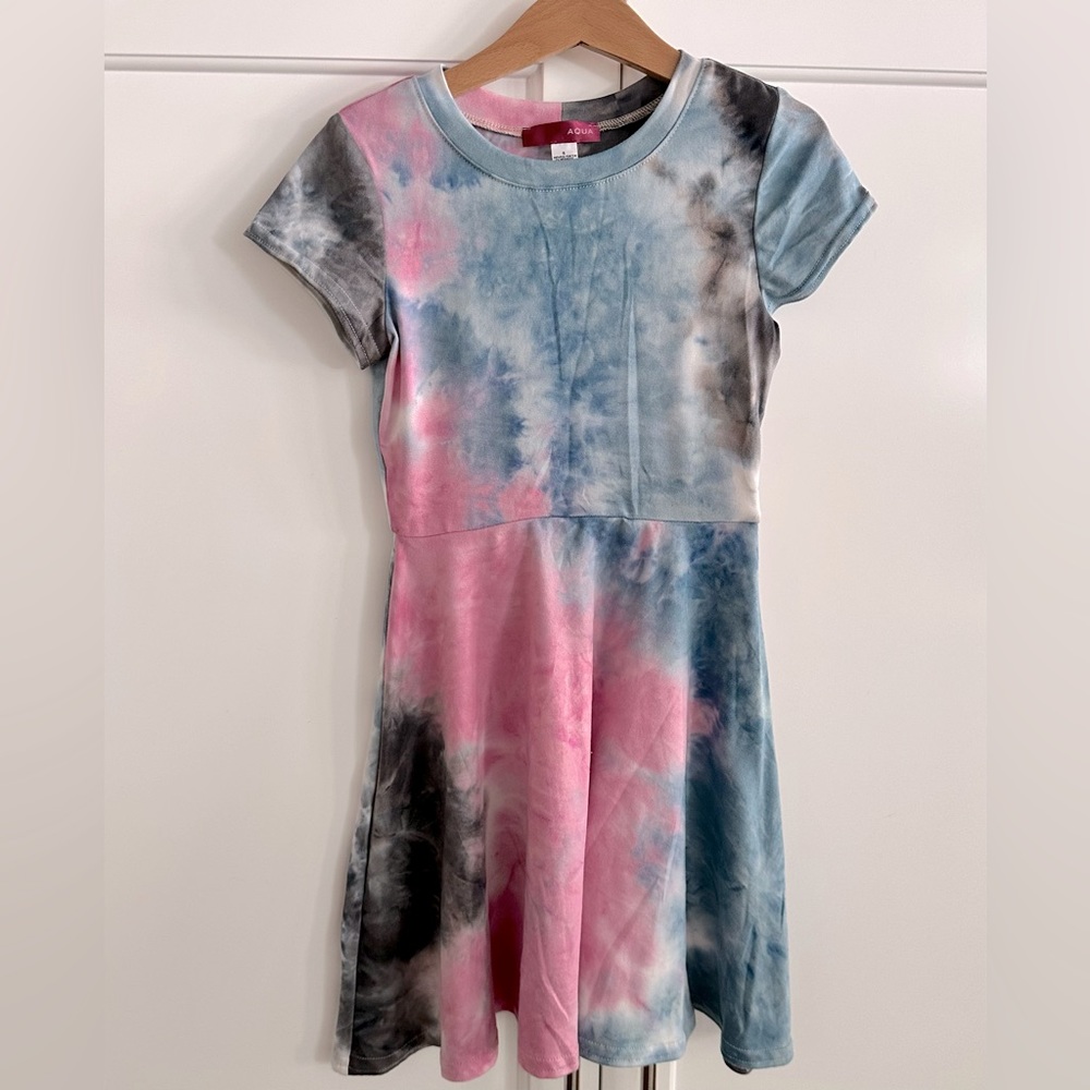 AQUA- Tie dye dress